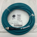 Allen Bradley 1585D-M8UGJM-10 Straight Male Shielded M12 X Code Cable 10M-2