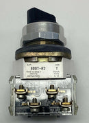 Allen Bradley 800T-H2A Ser. T 2-Position Maintained Selector Switch 30mm-3