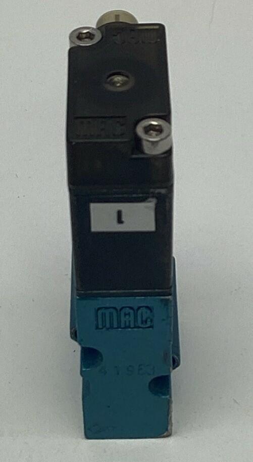 MAC 45A-L00-00-JDAP-1FD 24VDC Solenoid Pneumatic Valve Vac to 100 PSI