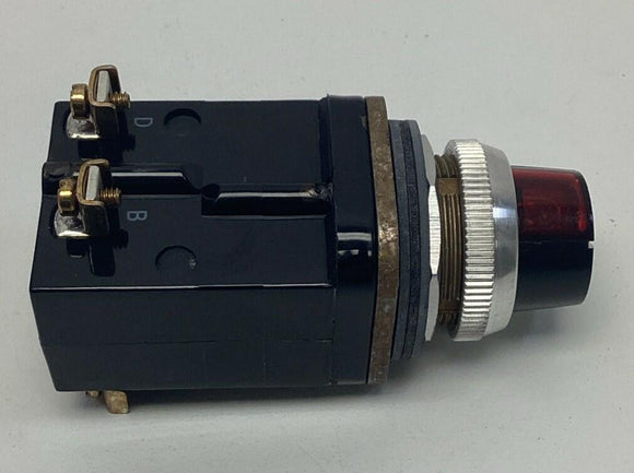 Allen Bradley 800T-PC216 Cluster Pilot Light  Red Green 120 VAC, 50/60 HZ