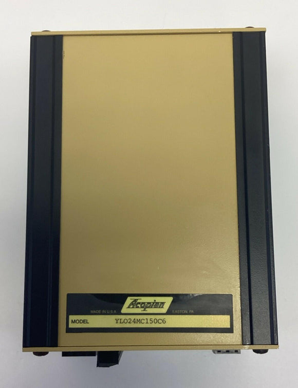 Acopian YLO24MC150C6 C6 Model Power Supply Input 105-125VAC 1.6 Amp