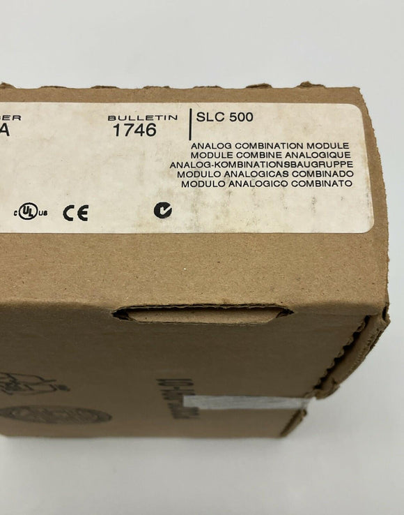 Allen Bradley 1746-FIO4V Series A SLC 500 Analog Combination I/O Module