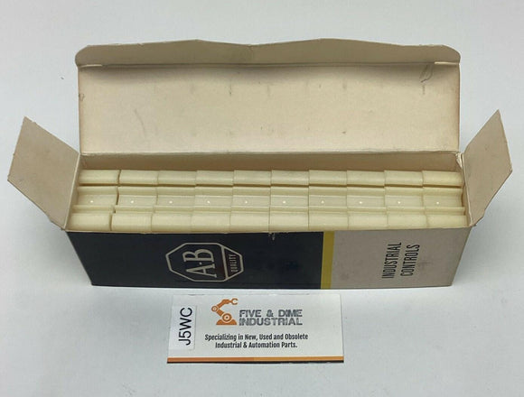 Allen Bradley 1492-CE6 Fuse Holder Terminal Block White (10-Pack)