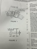 Ametek / USG 175008 Pressure Gauge 4-1/2" 60 PSI, 1/4" NPT Lower Middle BRZ Tube-5