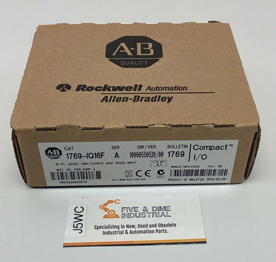 Allen Bradley 1769-IQ16F Compactlogix 16-Point 24VDC High Speed Input Module