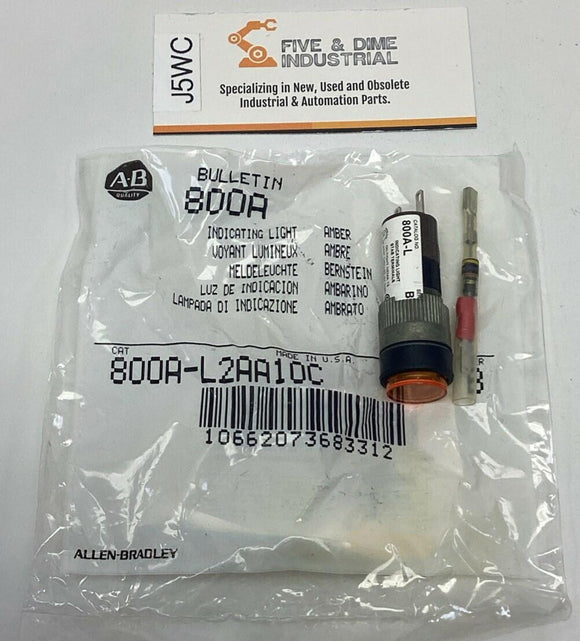 Allen Bradley 800T-N319A 24V AC/DC 28 Chip LED Pilot Lamp