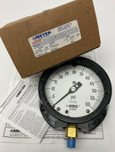 Ametek / USG 175008 Pressure Gauge 4-1/2" 60 PSI, 1/4" NPT Lower Middle BRZ Tube-1
