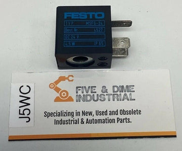 Festo MSFG-24 / 4527 24VDC Solenoid Operating Coil 4.5W