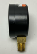 Ametek USG 163269 0-60 PSI Pressure Gauge 2"  1/4" NPT, Brass Lower Middle-4