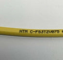 HTM 15-6042 / C-FS3TZV075 M8, 3-Pole, 3-Wire Single End Cable 5-Meters-3