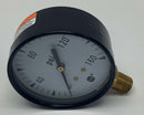 Ametek USG 163281 2-1/2" Pressure Gauge 160 PSI 1/4" NPT Brass Lower Middle-4