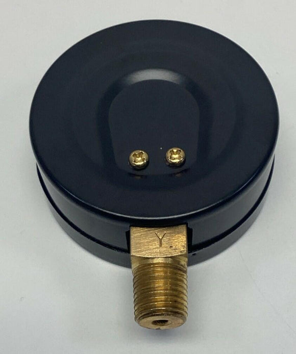 Ametek USG 163281 2-1/2" Pressure Gauge 160 PSI 1/4" NPT Brass Lower Middle