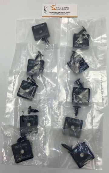 8020.NET 2030 15 Series End Cap with Push-In Fastener (Bag of 10)