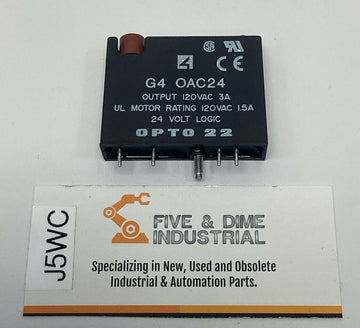 Opto 22 G4-OAC24 Fused Output Relay Module 24VDC / 120VAC