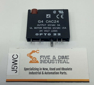 Opto 22 G4-OAC24 Fused Output Relay Module 24VDC / 120VAC