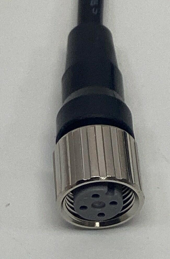 Omron XS2F-M12VC4S10M M12, 4-Pole Single End Cable 10-Meter, Female
