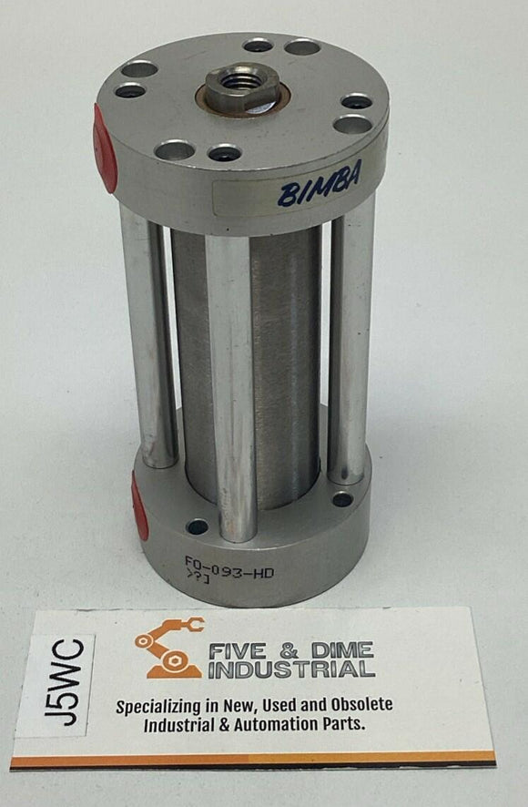 Bimba F0-093-HD Flat-1 DBL-Acting Pneumatic Cylinder 1-1/16" Bore, 3" Stroke