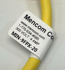 Mencom MIN-9FPX-20 9-Pin Female Single End Cable Cordset 20Ft.-3