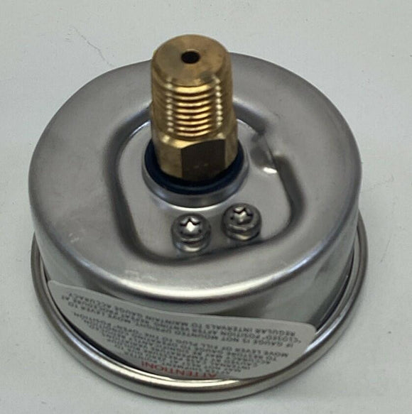 Wika 9767193 Type 213.53 2.5" 0-30 PSI Gauge 1/4" NPT CBM, Filled
