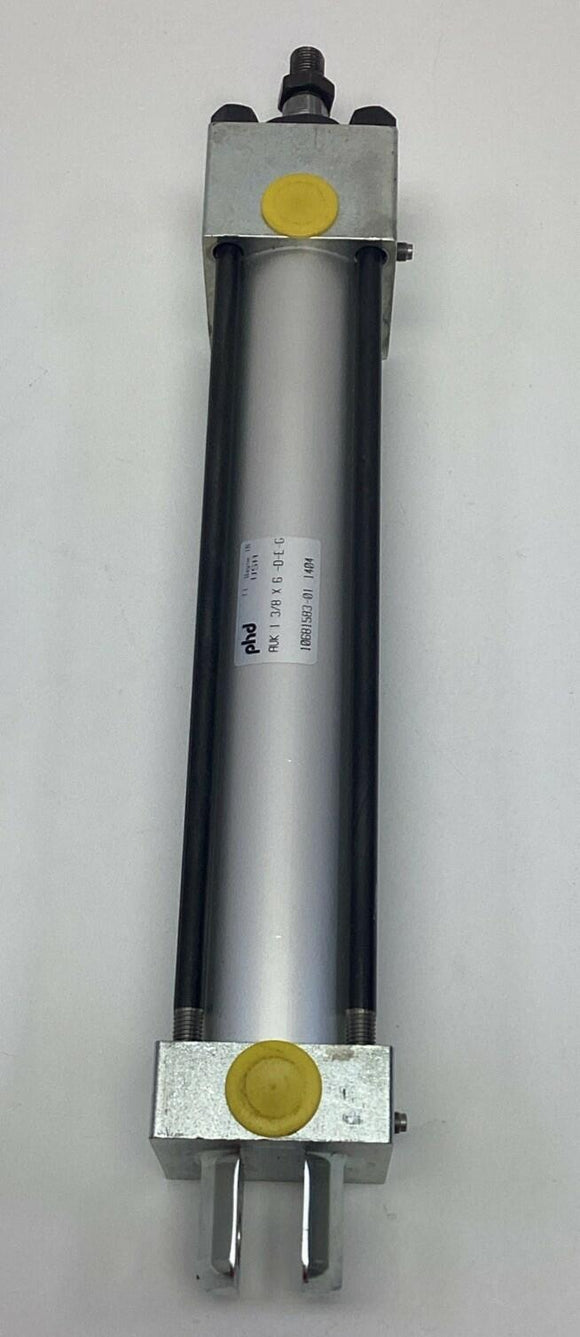 PHD AVK1-3/8X6D-E-G Double-Acting Pneumatic Cylinder 1-3/8" Bore, 6" Stroke
