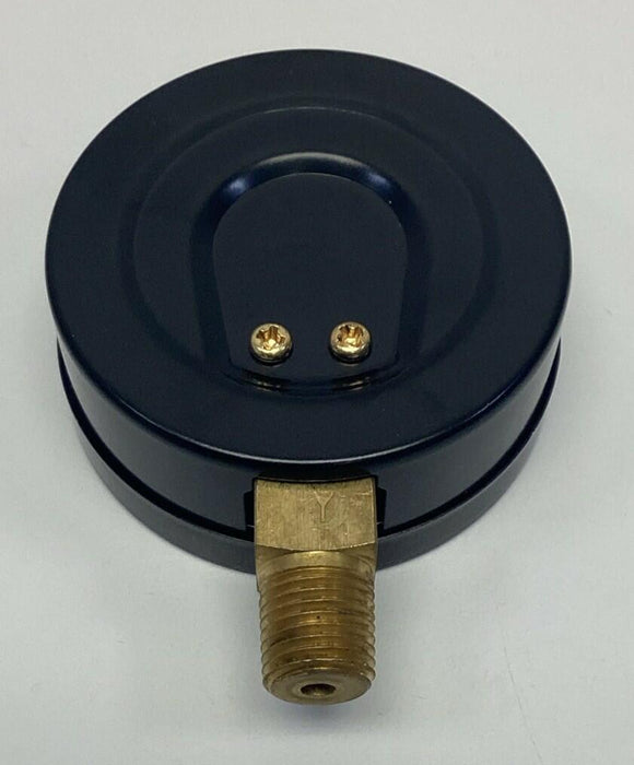Ametek USG 163283 2-1/2" Pressure Gauge 300 PSI 1/4" NPT Brass Lower Middle