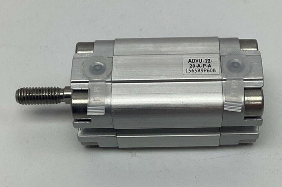 Festo ADVU-12-20-A-P-A DBL-Acting Pneumatic Cylinder 12mm Bore, 20mm Stroke
