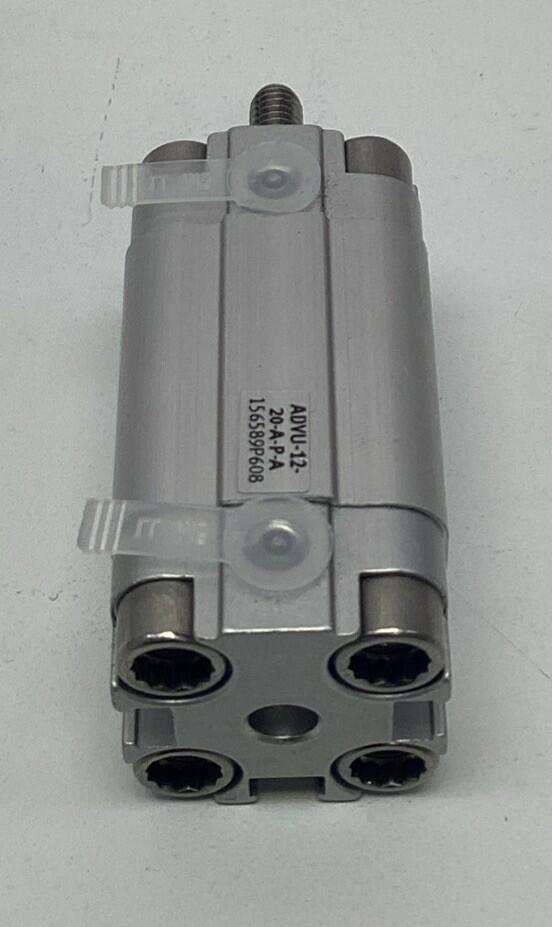 Festo ADVU-12-20-A-P-A DBL-Acting Pneumatic Cylinder 12mm Bore, 20mm Stroke