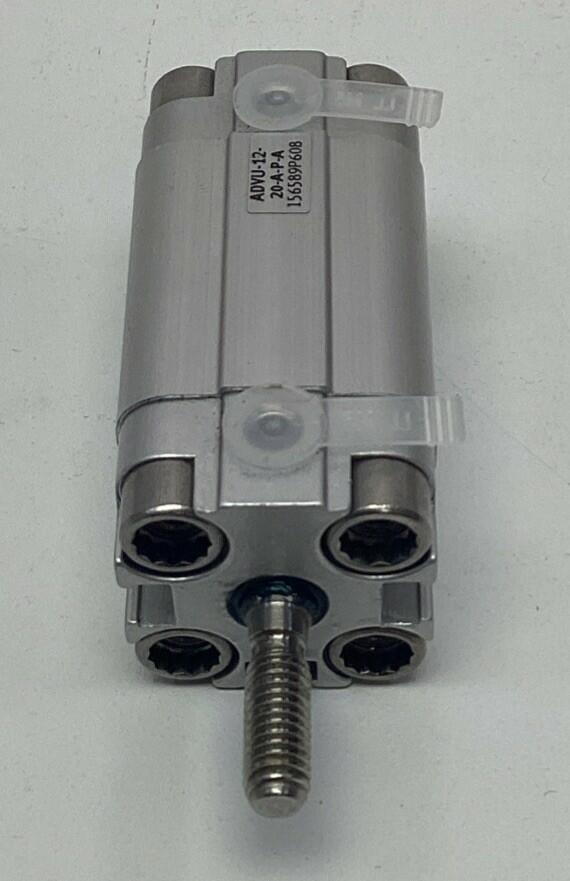 Festo ADVU-12-20-A-P-A DBL-Acting Pneumatic Cylinder 12mm Bore, 20mm Stroke