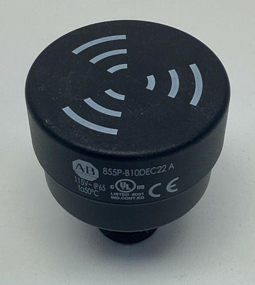 Allen Bradley 855P-B10DEC22 Panel Mount Alarm Signal 115VAC - 0