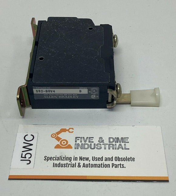 Allen Bradley 592-B0V4 Overload Relay 1-Pole, N.C., Manual Reset, Open Type