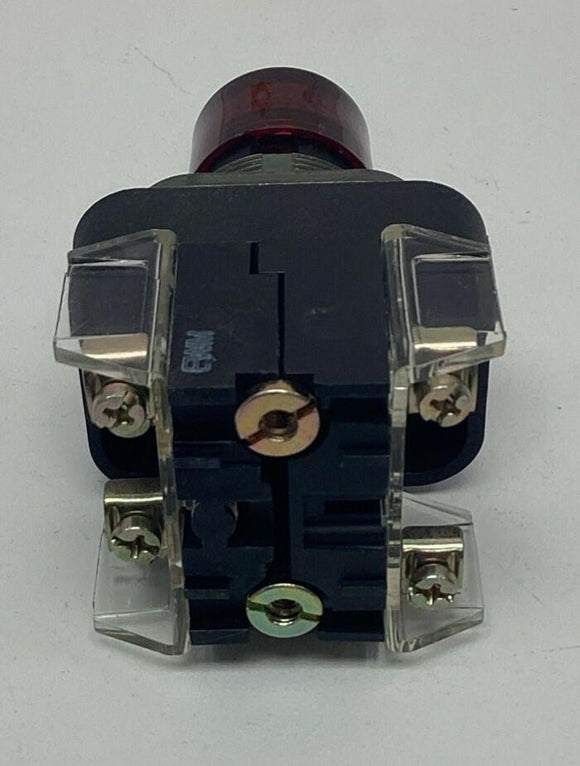 Allen Bradley 800T-QA24R Red Illuminated Push Button 24V AC/DC