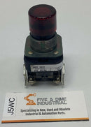 Allen Bradley 800T-QA24R Red Illuminated Push Button 24V AC/DC-1