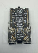 Allen Bradley 800M-XA2K Ser. A. 2-N.O. Contact Block-2