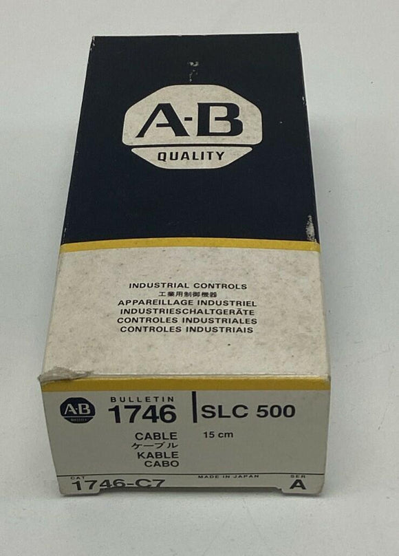 Allen Bradley 1746-C7 SLC500 Rack Interconnect Cable 15cm