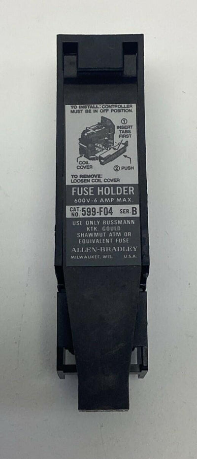 Allen Bradley 599-F04 Control Circuit Fuse Holder Kit NEMA SIZE 0-5 - 0
