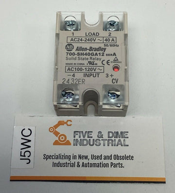 Allen Bradley 700-SH40GA12 Solid State Relay IN: 100-120VAC, OUT: 24-240VAC