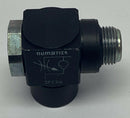 Numatics 3FCR6 3/8"-G Flow Control Fitting 90° Male / Female-3