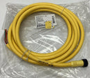 Brad Connectivity 1300061171 5-Pole Single End Female to Pigtail Cordset, 12FT-2
