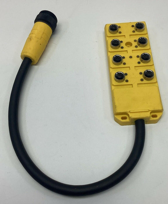 Lumberg Automation ASBV 8/LED 5-242-RS190 8-Port, 5-Pole, M12 Distribution Box