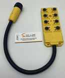 Lumberg Automation ASBV 8/LED 5-242-RS190 8-Port, 5-Pole, M12 Distribution Box-1