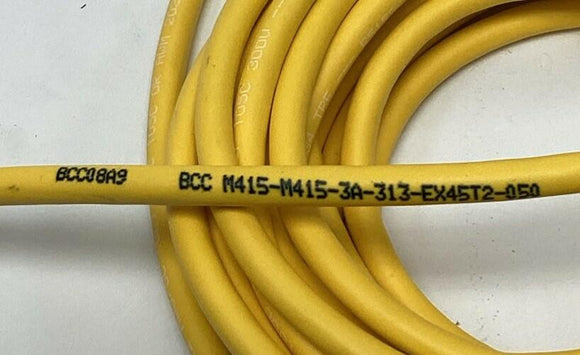 Balluff BCC M415-M415-3A-313-EX45T2-050 M12, 5-Pin Straight Female Cable, 5M