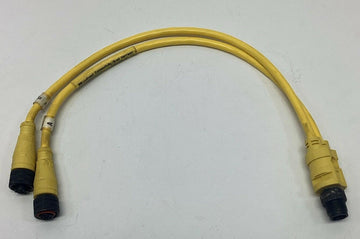 Brad Harrison 884A30K05M003 4PY Splitter M/F STR M12 0.3M Cable - 0
