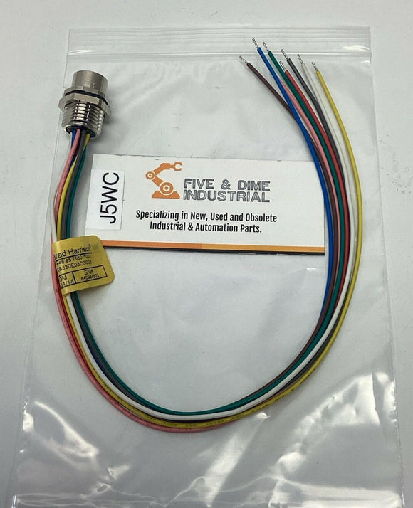 Woodhead / Brad Connectivity 8R8J30E03C3003 M12 8P Female Receptacle