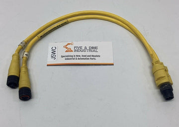 Brad Harrison 884A30K05M003 4PY Splitter M/F STR M12 0.3M Cable