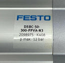Festo DSBC-50-300-PPVA-N3 / 2098975 Pneumatic Cylinder 50mm Bore, 300mm Stroke-3