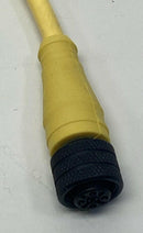 Woodhead / Brad Connectivity 1200660690 M12, 4-Pole Straight M/F Cable 3M-4