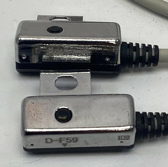 SMC D-F59 3-Wire Auto Reed Switch Sensor 0.5 Meter (2-Pack)