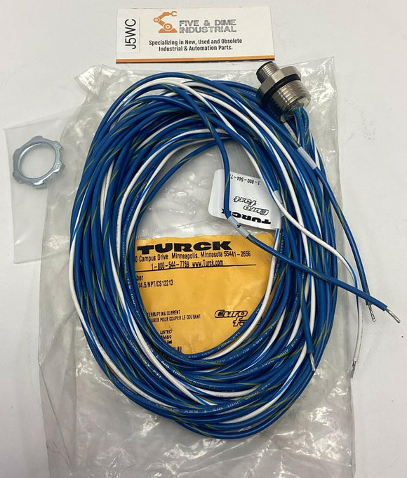 Turck FS4.4-4/14.5/NPT/CS12213 4-Pole Eurofast Single End Receptacle U-42124