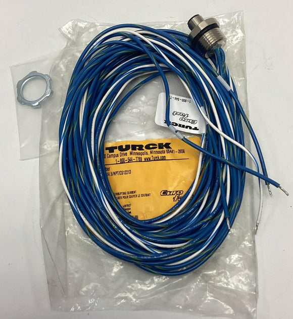 Turck FS4.4-4/14.5/NPT/CS12213 4-Pole Eurofast Single End Receptacle U-42124