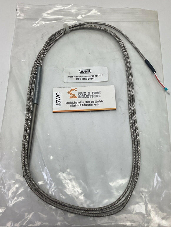 Jumo 00055719 Push-In Temperature Probe MFG-ORD 20241